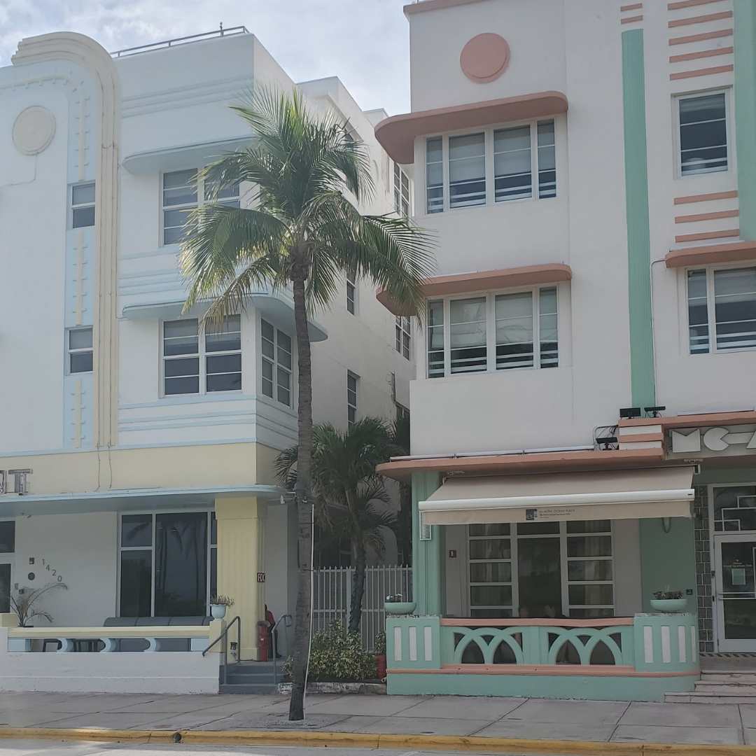 Le quartier art déco de miami beach