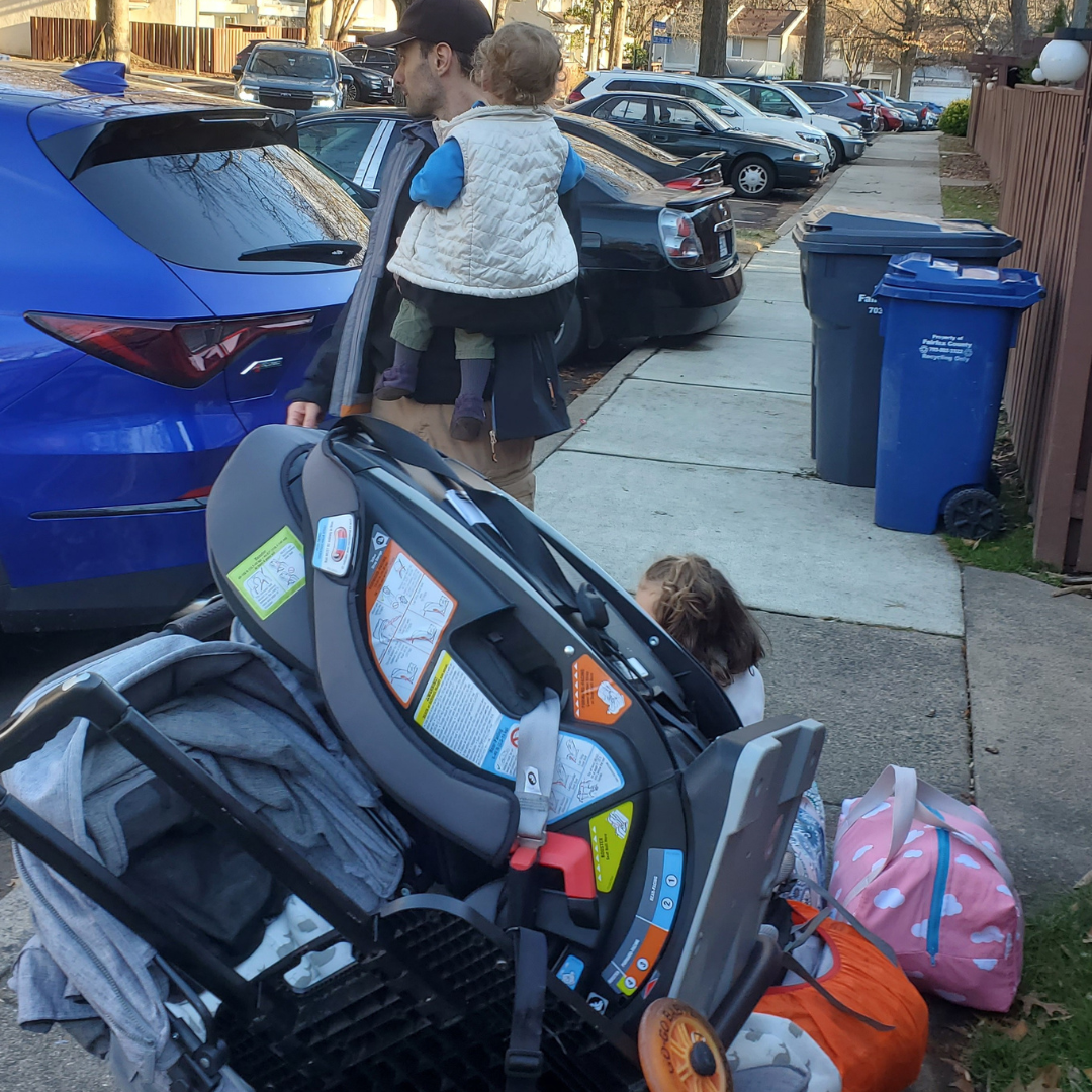 Départ en voyage bien chargés