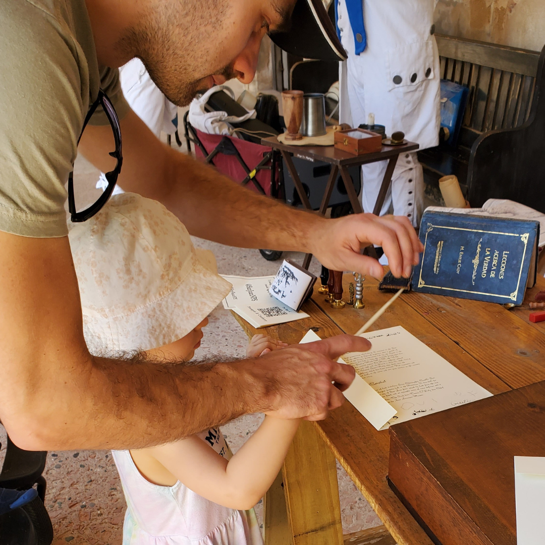 Écrire une lettre comme à l'époque