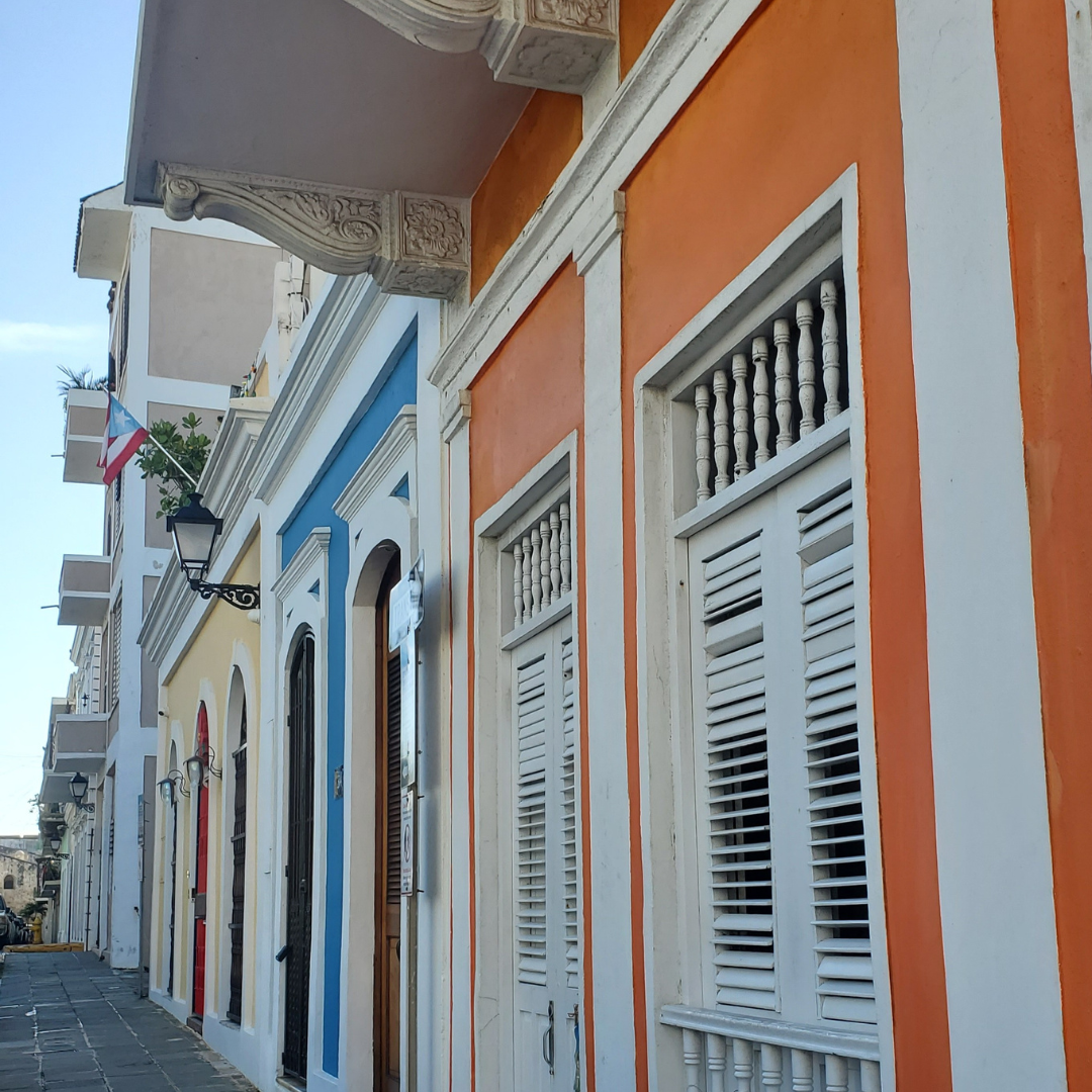 Les maisons colorées de San Juan