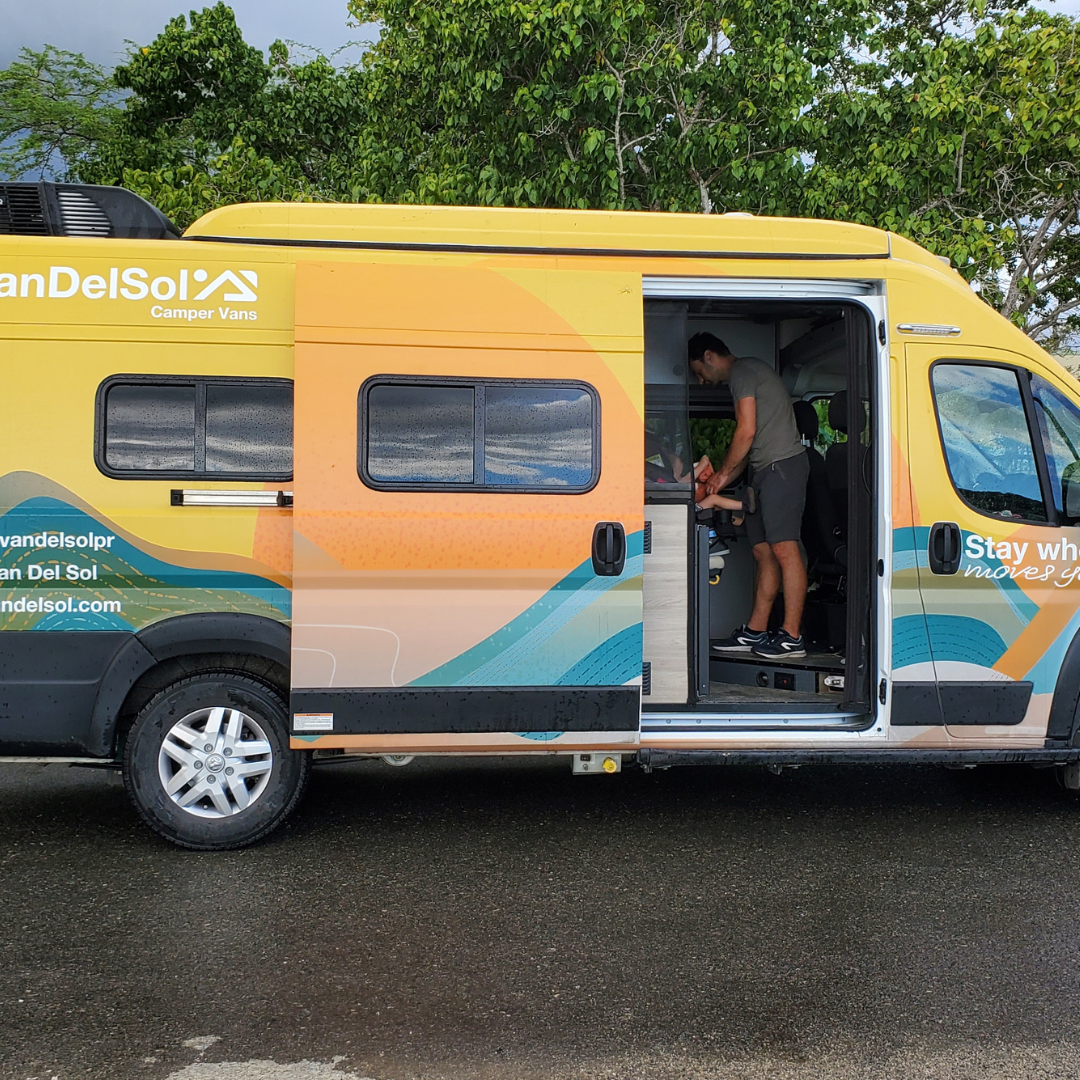 Notre van pour le roadtrip