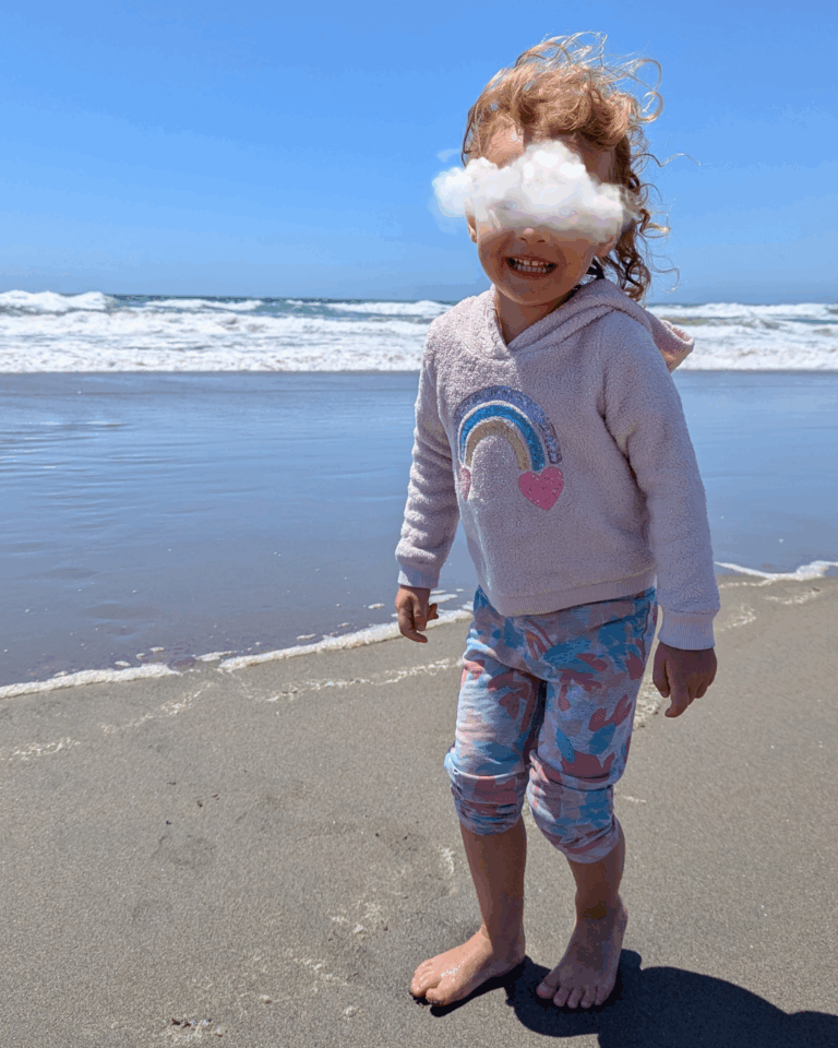 premiers instants sur la plage